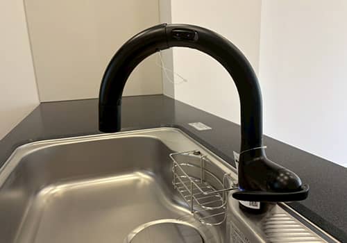 タッチレス浄水器一体型シングルレバー水栓