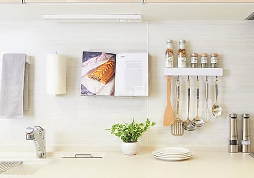 ホーロークリーンキッチンパネル